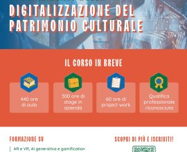 Tecnico della produzione multimediale per la digitalizzazione del patrimonio culturale